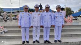 ทน.แม่สอด ร่วมพิธีวางพวงมาลาถวายราชสักการะพระบาทสมเด็จพระจุลจอมเกล้าเจ้าอยู่หัว รัชกาลที่ ๕ "วันปิยมหาราช“ เนื่องในวันคล้ายวันสวรรคต