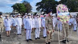ทน.แม่สอด ร่วมพิธีวางพวงมาลาถวายราชสักการะพระบาทสมเด็จพระจุลจอมเกล้าเจ้าอยู่หัว รัชกาลที่ ๕ "วันปิยมหาราช“ เนื่องในวันคล้ายวันสวรรคต