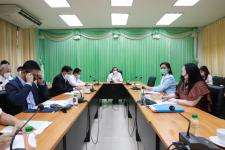ทน.แม่สอด ประชุมติดตามความคืบหน้างานต่างๆ ของแต่ละกองงาน เทศบาลนครแม่สอด 