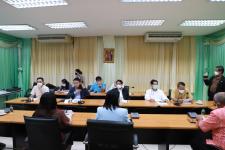ทน.แม่สอด ประชุมติดตามความคืบหน้างานต่างๆ ของแต่ละกองงาน เทศบาลนครแม่สอด 