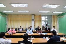 ทน.แม่สอด ประชุมติดตามความคืบหน้างานต่างๆ ของแต่ละกองงาน เทศบาลนครแม่สอด 