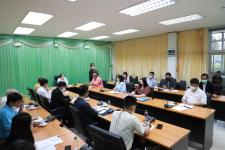 ทน.แม่สอด ประชุมติดตามความคืบหน้างานต่างๆ ของแต่ละกองงาน เทศบาลนครแม่สอด 