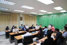 ทน.แม่สอด ประชุมติดตามความคืบหน้างานต่างๆ ของแต่ละกองงาน เทศบาลนครแม่สอด 