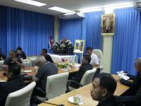 เทศบาลนครแม่สอดนำโดย ดร.เทอดเกียรติ ชินสรนันท์ นายกเทศมนตรีนครแม่สอด ต้อนรับคณะศึกษาดูงานจากเทศบาลนครหาดใหญ่