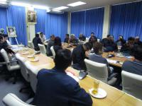 เทศบาลนครแม่สอดนำโดย ดร.เทอดเกียรติ ชินสรนันท์ นายกเทศมนตรีนครแม่สอด ต้อนรับคณะศึกษาดูงานจากเทศบาลนครหาดใหญ่