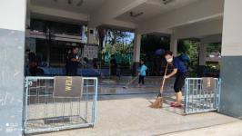 ทน.แม่สอด คณะผู้บริหารลงพื้นที่ต่อเนื่อง ตรวจเยี่ยมความพร้อมสถานศึกษาในสังกัดเทศบาลนครแม่สอด