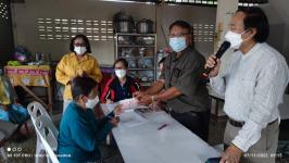 ทน.แม่สอด แจกเบี้ยยังชีพผู้สูงอายุและผู้พิการ ประจำเดือน พฤศจิกายน 2565