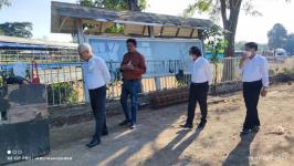 ทน.แม่สอด ลงพื้นที่ติดตามการปรับปรุงที่จอดรถ และภูมิทัศน์เทศบาลนครแม่สอด