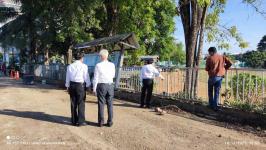 ทน.แม่สอด ลงพื้นที่ติดตามการปรับปรุงที่จอดรถ และภูมิทัศน์เทศบาลนครแม่สอด