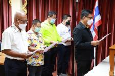 ทน.แม่สอด ร่วมกับ กกต.จังหวัดตาก จัดประชุมเสริมสร้างความรู้ความเข้าใจการเลือกตั้ง สท. เขตเลือกตั้งที่ 4 (แทนตำแหน่งที่ว่าง) 