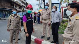 ทน.แม่สอด เข้าร่วมโครงการ “ตรวจสอบ ปรับปรุง จัดระเบียบสายสื่อสาร ป้องกันเหตุอัคคีภัย”