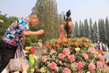 เทศบาลนครแม่สอด จัดขบวนแห่สงกรานต์ ประจำปี 2561 เพื่อสืบสานประเพณีและวัฒนธรรมอันดีงามของไทย 16 เมษายน 2561