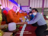 ทน.แม่สอด ร่วมเป็นเกียรติพิธีทำบุญโรงเรียนเทศบาลวัดบุญญาวาส สังกัดเทศบาลนครแม่สอด