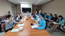 ทน.แม่สอด ประชุมเพื่อเสนอร่างแผนพัฒนาท้องถิ่น (พ.ศ.2566-2570) เพิ่มเติม ครั้งที่ 3/2565