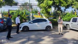 ทน.แม่สอด ลงพื้นที่ติดตามการปรับปรุงที่จอดรถและภูมิทัศน์เทศบาลนครแม่สอด