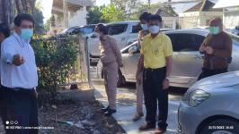 ทน.แม่สอด ลงพื้นที่ติดตามการปรับปรุงที่จอดรถและภูมิทัศน์เทศบาลนครแม่สอด