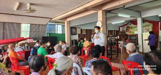 ทน.แม่สอด ร่วมกิจกรรมผู้สูงอายุพร้อมประชุมประจำเดือน พฤศจิกายน 2565 ชุมชนประชารักษ์ 