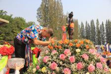 เทศบาลนครแม่สอด จัดขบวนแห่สงกรานต์ ประจำปี 2561 เพื่อสืบสานประเพณีและวัฒนธรรมอันดีงามของไทย 16 เมษายน 2561