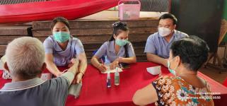 ทน.แม่สอด ร่วมกิจกรรมผู้สูงอายุพร้อมประชุมประจำเดือน พฤศจิกายน 2565 ชุมชนประชารักษ์ 