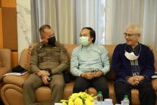 ทน.แม่สอด จัดประชุมรับฟังความคิดเห็นของประชาชนโครงการก่อสร้างระบบจำหน่ายไฟฟ้าเป็นเคเบิลใต้ดิน และโครงการต่างๆ