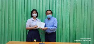 ทน.แม่สอด มอบใบประกาศเกียรติบัตรผู้ผ่านการฝึกประสบการณ์ ด้านการแพทย์และสาธารณสุข คลินิกชุมชนอบอุ่นเทศบาลนครแม่สอด