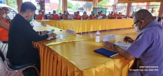 ทน.แม่สอด ร่วมประชุมคณะกรรมการจัดงานพิธีพระราชทานเพลิงศพ พระราชวีรากร (วิเชียร ฐานวโร) อดีตเจ้าคณะจังหวัดตาก และอดีตเจ้าอาวาสวัดตรีรัตนาราม 