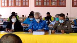 ทน.แม่สอด ร่วมประชุมคณะกรรมการจัดงานพิธีพระราชทานเพลิงศพ พระราชวีรากร (วิเชียร ฐานวโร) อดีตเจ้าคณะจังหวัดตาก และอดีตเจ้าอาวาสวัดตรีรัตนาราม 