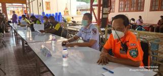 ทน.แม่สอด ร่วมประชุมคณะกรรมการจัดงานพิธีพระราชทานเพลิงศพ พระราชวีรากร (วิเชียร ฐานวโร) อดีตเจ้าคณะจังหวัดตาก และอดีตเจ้าอาวาสวัดตรีรัตนาราม 