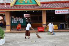 ทน.แม่สอด ร่วมประชุมคณะกรรมการจัดงานพิธีพระราชทานเพลิงศพ พระราชวีรากร (วิเชียร ฐานวโร) อดีตเจ้าคณะจังหวัดตาก และอดีตเจ้าอาวาสวัดตรีรัตนาราม 