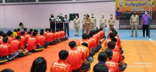 ทน.แม่สอด มอบโอวาทคณะนักกีฬาก่อนเข้าร่วมการแข่งขันกีฬาเยาวชนแห่งชาติ ภาค 5 ครั้งที่ 38 “พิจิตรเกมส์”