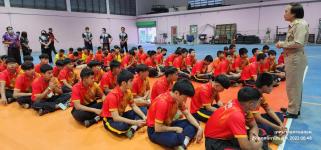 ทน.แม่สอด มอบโอวาทคณะนักกีฬาก่อนเข้าร่วมการแข่งขันกีฬาเยาวชนแห่งชาติ ภาค 5 ครั้งที่ 38 “พิจิตรเกมส์”