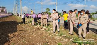 ทน.แม่สอด ร่วมกิจกรรมหว่านเมล็ดพันธุ์ปอเทือง หน้าโรงเรียนเทศบาลเฉลิมพระเกียรติสมเด็จพระเทพรัตนราชสุดา ฯ สยามบรมราชกุมารี สังกัดเทศบาลนครแม่สอด 