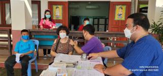 ทน.แม่สอด ลงพื้นที่ให้กำลังใจประชาชนที่มารับบริการฉีดวัคซีนป้องกัน โควิด-19