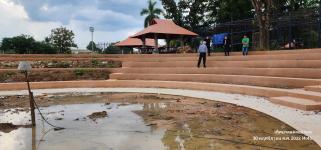 ทน.แม่สอด ลงพื้นที่ติดตามความคืบหน้างานก่อสร้างพระตำหนัก  สมเด็จพระนเรศวรมหาราช และศาลหลักเมือง