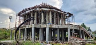 ทน.แม่สอด ลงพื้นที่ติดตามความคืบหน้างานก่อสร้างพระตำหนัก  สมเด็จพระนเรศวรมหาราช และศาลหลักเมือง