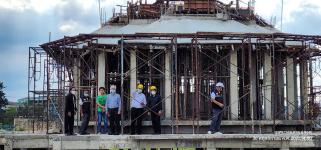 ทน.แม่สอด ลงพื้นที่ติดตามความคืบหน้างานก่อสร้างพระตำหนัก  สมเด็จพระนเรศวรมหาราช และศาลหลักเมือง