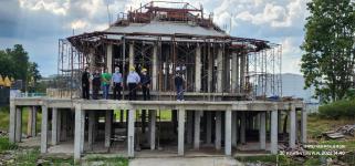 ทน.แม่สอด ลงพื้นที่ติดตามความคืบหน้างานก่อสร้างพระตำหนัก  สมเด็จพระนเรศวรมหาราช และศาลหลักเมือง