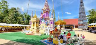 ทน.แม่สอด ร่วมพิธีพระราชทานเพลิงสรีระสังขาร พระราชวีรากร อดีตเจ้าคณะจังหวัดตาก และอดีตเจ้าอาวาสวัดตรีรัตนาราม 