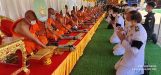 ทน.แม่สอด ร่วมพิธีพระราชทานเพลิงสรีระสังขาร พระราชวีรากร อดีตเจ้าคณะจังหวัดตาก และอดีตเจ้าอาวาสวัดตรีรัตนาราม 