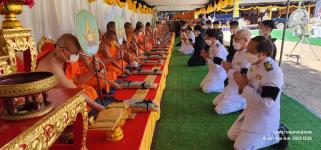 ทน.แม่สอด ร่วมพิธีพระราชทานเพลิงสรีระสังขาร พระราชวีรากร อดีตเจ้าคณะจังหวัดตาก และอดีตเจ้าอาวาสวัดตรีรัตนาราม 