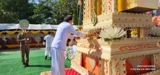 ทน.แม่สอด ร่วมพิธีพระราชทานเพลิงสรีระสังขาร พระราชวีรากร อดีตเจ้าคณะจังหวัดตาก และอดีตเจ้าอาวาสวัดตรีรัตนาราม 