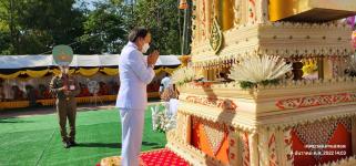 ทน.แม่สอด ร่วมพิธีพระราชทานเพลิงสรีระสังขาร พระราชวีรากร อดีตเจ้าคณะจังหวัดตาก และอดีตเจ้าอาวาสวัดตรีรัตนาราม 