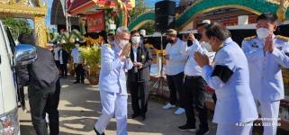 ทน.แม่สอด ร่วมพิธีพระราชทานเพลิงสรีระสังขาร พระราชวีรากร อดีตเจ้าคณะจังหวัดตาก และอดีตเจ้าอาวาสวัดตรีรัตนาราม 