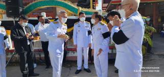 ทน.แม่สอด ร่วมพิธีพระราชทานเพลิงสรีระสังขาร พระราชวีรากร อดีตเจ้าคณะจังหวัดตาก และอดีตเจ้าอาวาสวัดตรีรัตนาราม 