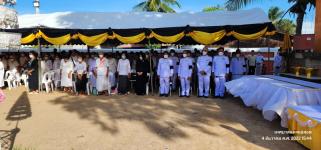 ทน.แม่สอด ร่วมพิธีพระราชทานเพลิงสรีระสังขาร พระราชวีรากร อดีตเจ้าคณะจังหวัดตาก และอดีตเจ้าอาวาสวัดตรีรัตนาราม 