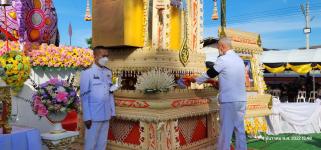 ทน.แม่สอด ร่วมพิธีพระราชทานเพลิงสรีระสังขาร พระราชวีรากร อดีตเจ้าคณะจังหวัดตาก และอดีตเจ้าอาวาสวัดตรีรัตนาราม 