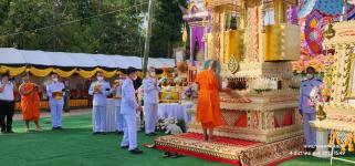 ทน.แม่สอด ร่วมพิธีพระราชทานเพลิงสรีระสังขาร พระราชวีรากร อดีตเจ้าคณะจังหวัดตาก และอดีตเจ้าอาวาสวัดตรีรัตนาราม 