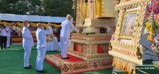 ทน.แม่สอด ร่วมพิธีพระราชทานเพลิงสรีระสังขาร พระราชวีรากร อดีตเจ้าคณะจังหวัดตาก และอดีตเจ้าอาวาสวัดตรีรัตนาราม 