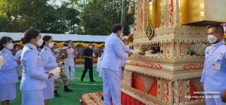 ทน.แม่สอด ร่วมพิธีพระราชทานเพลิงสรีระสังขาร พระราชวีรากร อดีตเจ้าคณะจังหวัดตาก และอดีตเจ้าอาวาสวัดตรีรัตนาราม 