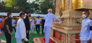 ทน.แม่สอด ร่วมพิธีพระราชทานเพลิงสรีระสังขาร พระราชวีรากร อดีตเจ้าคณะจังหวัดตาก และอดีตเจ้าอาวาสวัดตรีรัตนาราม 